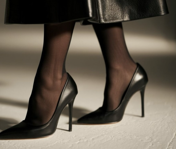 Pończoszki - szpilki -